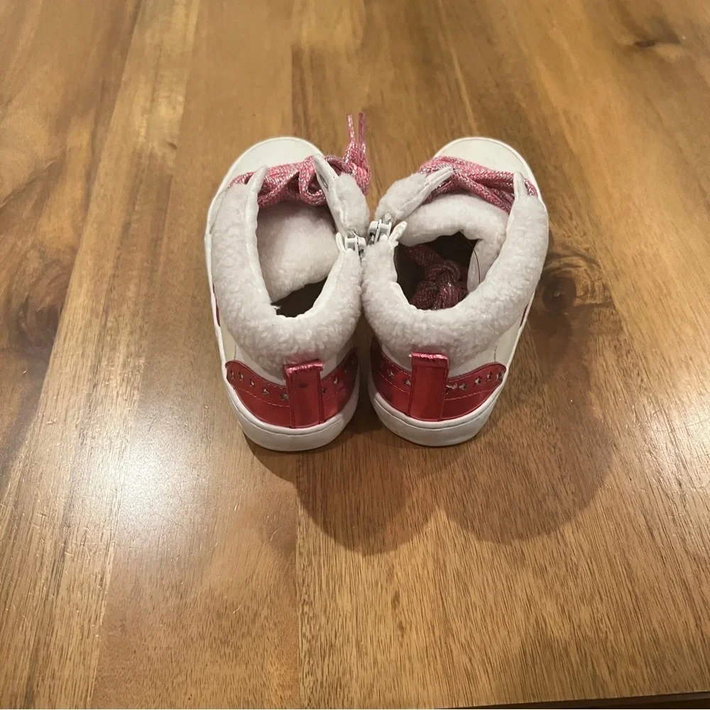 Gap Pink Lightning Bolt Sneakers
